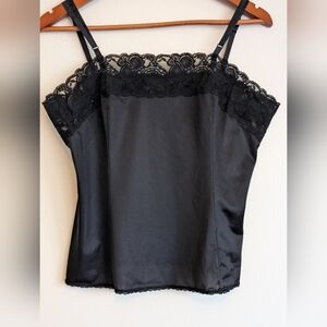 Reitmans Black Lace Cami